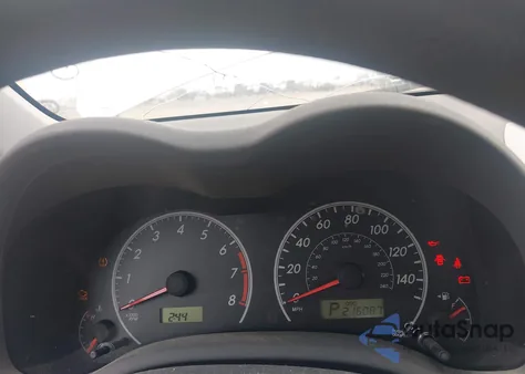 2009 Toyota Corolla Le из США, поврежденный, VIN 1NXBU40E29Z076420